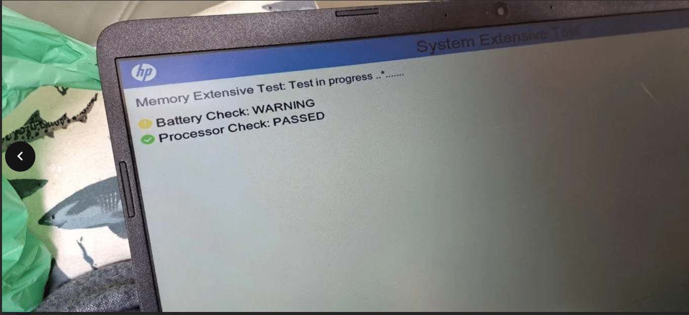 HP laptop charging slow