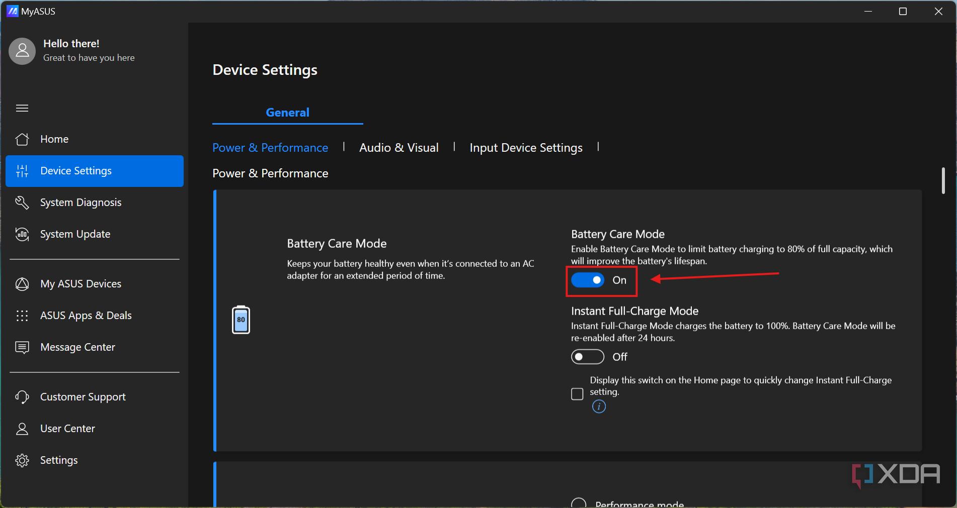 asus laptop battery percentage not increasing