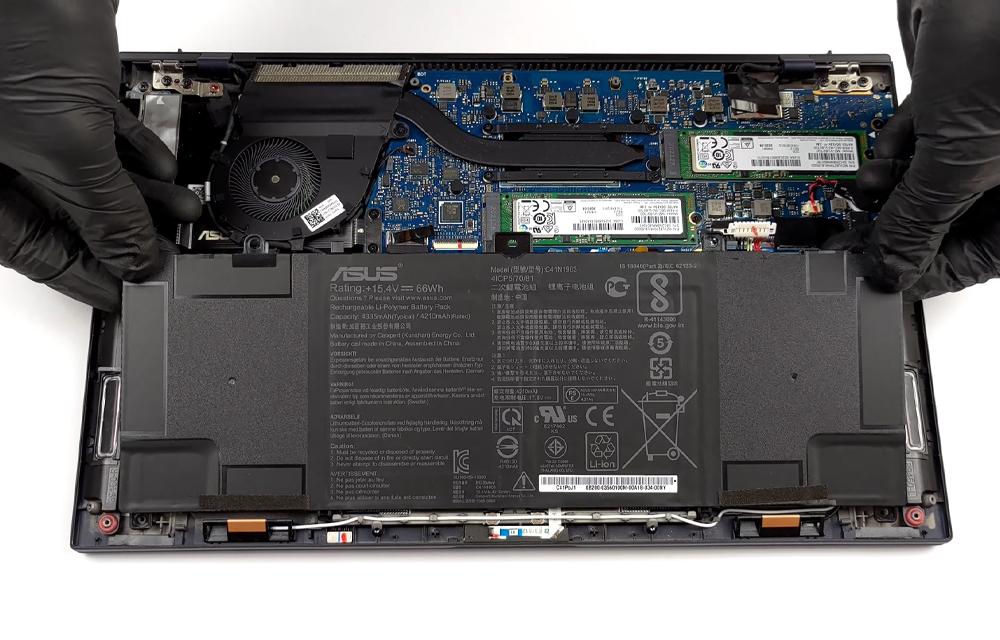 asus expertbook battery replacement cost
