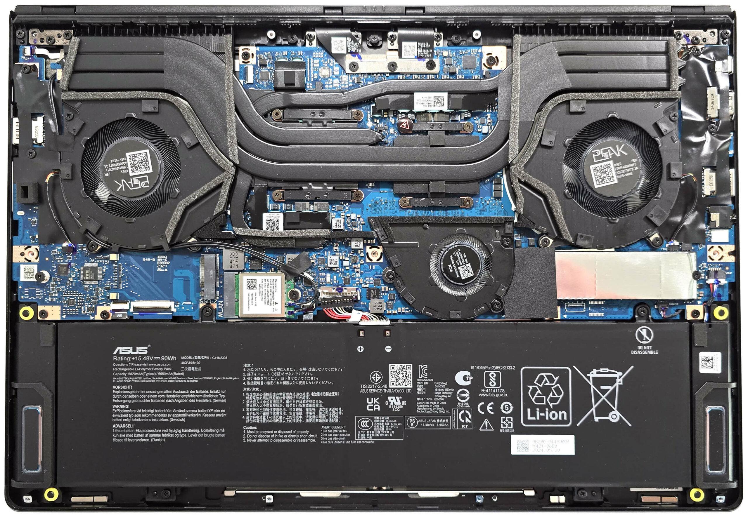 asus proart battery replacement cost