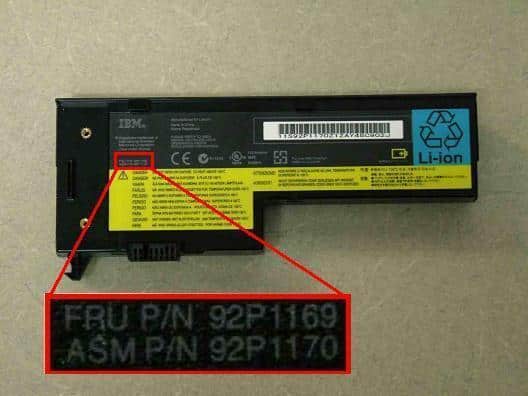 lenovo thinkpad battery replacement cost