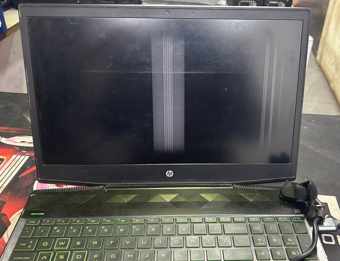 HP black screen